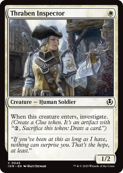 Thraben Inspector (Innistrad Remastered) Near Mint Foil