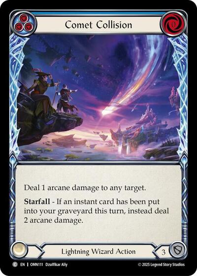 Comet Collision (Blue) (Omens of the Third Age) Near Mint Foil