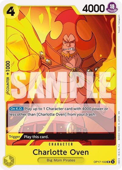 Charlotte Oven (The World's Strongest Warriors) Near Mint