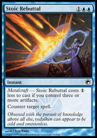 Stoic Rebuttal (Scars of Mirrodin) Near Mint
