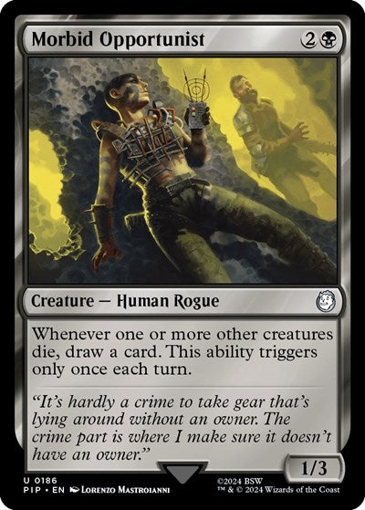 Morbid Opportunist (Universes Beyond: Fallout) Near Mint