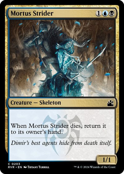 Mortus Strider (Ravnica Remastered) Near Mint Foil