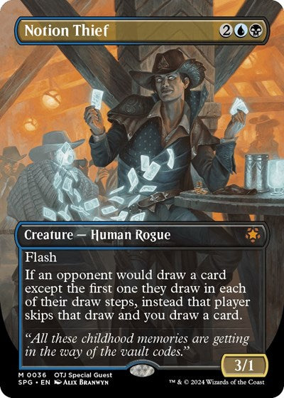 Notion Thief (Borderless) (Special Guests) Near Mint