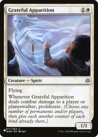 Grateful Apparition (The List) Near Mint
