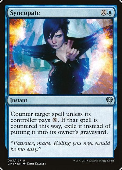 Syncopate (Guilds of Ravnica: Guild Kits) Near Mint