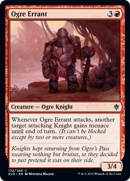 Ogre Errant (Throne of Eldraine) Near Mint Foil