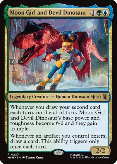 Moon Girl and Devil Dinosaur (Marvel Super Heroes) Near Mint