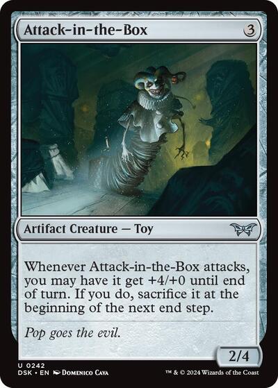 Attack-in-the-Box (Duskmourn: House of Horror) Near Mint
