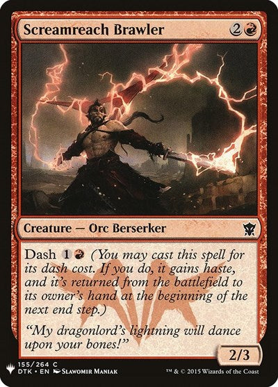 Screamreach Brawler (Mystery Booster) Near Mint