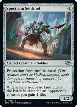 Spectrum Sentinel (The Brothers' War) Near Mint Foil