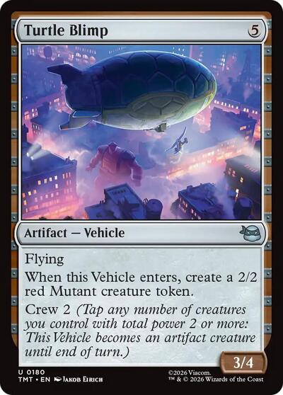 Turtle Blimp (Teenage Mutant Ninja Turtles) Near Mint