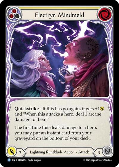 Electryn Mindmeld (Yellow) (Omens of the Third Age) Near Mint Foil