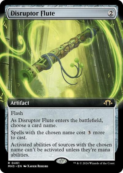Disruptor Flute (Extended Art) (Modern Horizons 3) Near Mint