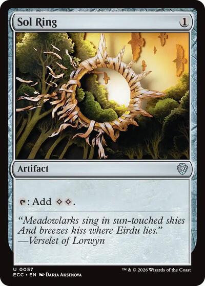 Sol Ring (0057) (Commander: Lorwyn Eclipsed) Near Mint