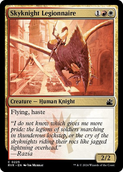 Skyknight Legionnaire (Ravnica Remastered) Near Mint Foil