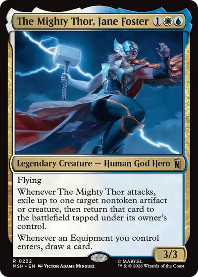 The Mighty Thor, Jane Foster (Marvel Super Heroes) Near Mint Foil