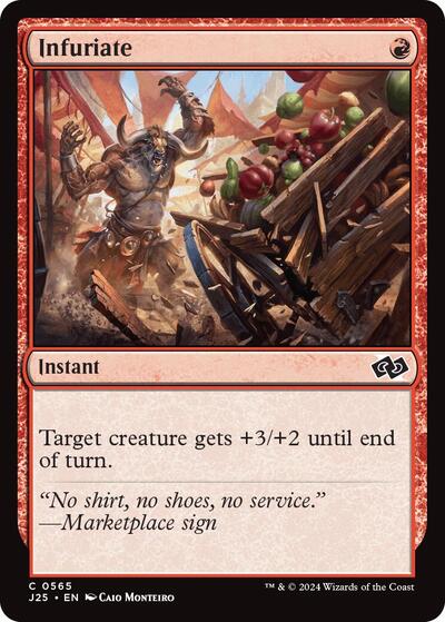 Infuriate (Foundations Jumpstart) Near Mint