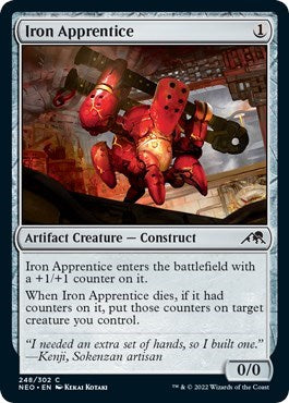 Iron Apprentice (Kamigawa: Neon Dynasty) Near Mint