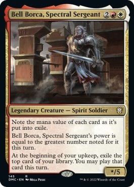 Bell Borca, Spectral Sergeant (Commander: Dominaria United) Near Mint