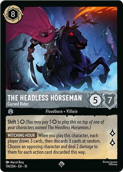 The Headless Horseman - Cursed Rider (Whispers in the Well) Near Mint