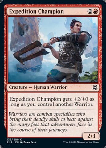 Expedition Champion (Zendikar Rising) Near Mint Foil