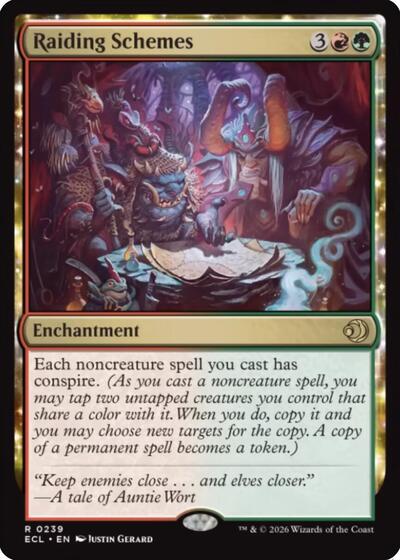 Raiding Schemes (Lorwyn Eclipsed) Light Play Foil