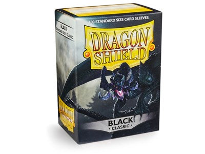 Dragon Shield Classic Black (100-Pack) (Dragon Shield) New