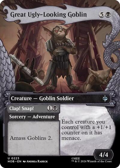Great Ugly-Looking Goblin (Showcase) (The Hobbit) Near Mint Foil