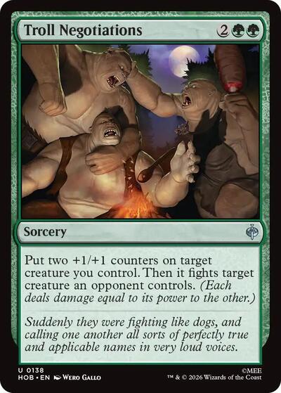 Troll Negotiations (The Hobbit) Near Mint Foil