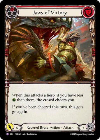 Jaws of Victory (Super Slam) Near Mint