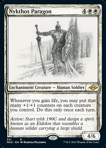 Nykthos Paragon (Showcase) (Modern Horizons 2) Near Mint Foil