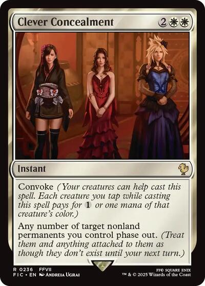 Clever Concealment (Commander: FINAL FANTASY) Near Mint