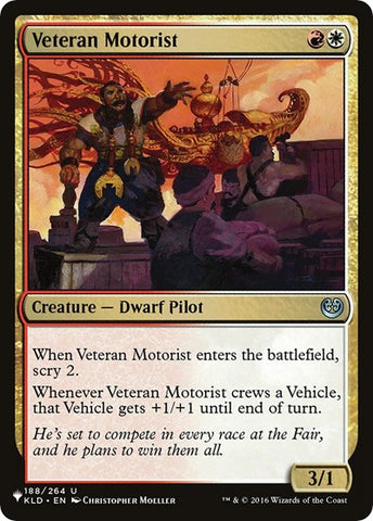 Veteran Motorist (The List) Near Mint