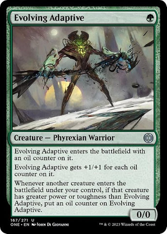 Evolving Adaptive (Phyrexia: All Will Be One) Near Mint