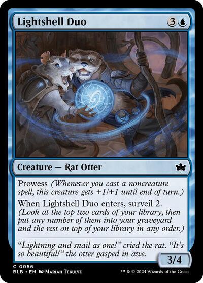 Lightshell Duo (Bloomburrow) Near Mint Foil
