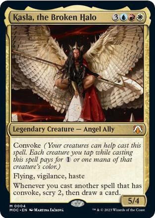 Kasla, the Broken Halo (Commander: March of the Machine) Near Mint