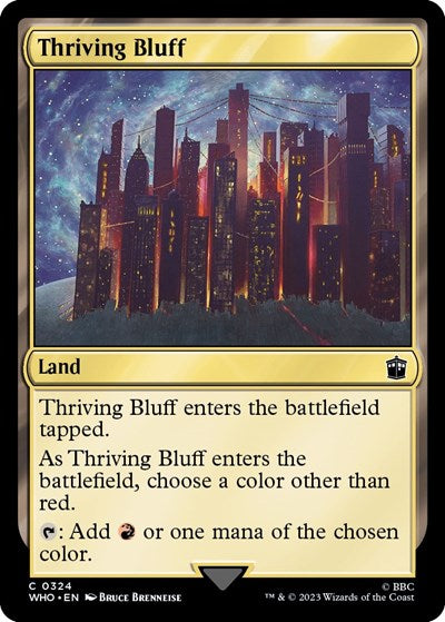 Thriving Bluff (Universes Beyond: Doctor Who) Near Mint