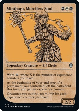 Minthara, Merciless Soul (Showcase) (Commander Legends: Battle for Baldur's Gate) Near Mint Foil