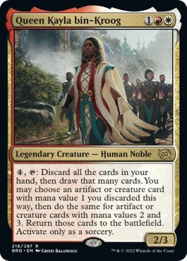 Queen Kayla bin-Kroog (The Brothers' War) Near Mint
