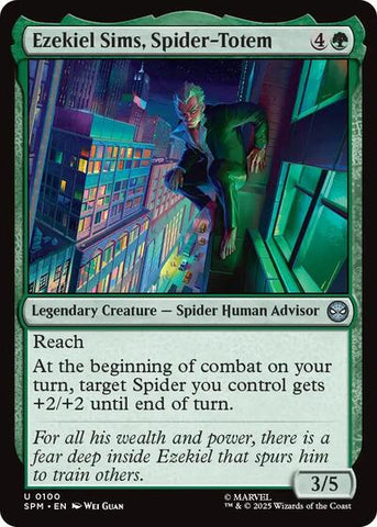 Ezekiel Sims, Spider-Totem (Marvel's Spider-Man) Near Mint