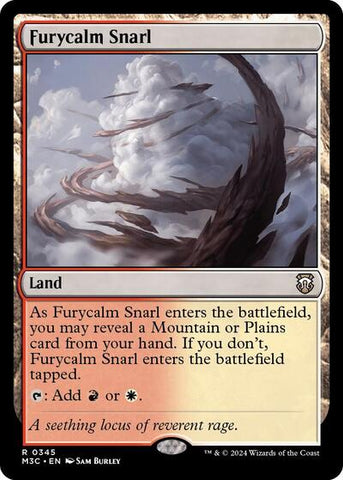 Furycalm Snarl (Commander: Modern Horizons 3) Near Mint