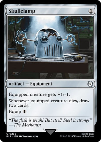 Skullclamp (Universes Beyond: Fallout) Near Mint