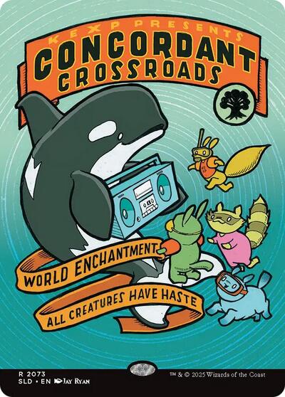 Concordant Crossroads (2073) (Secret Lair) Near Mint