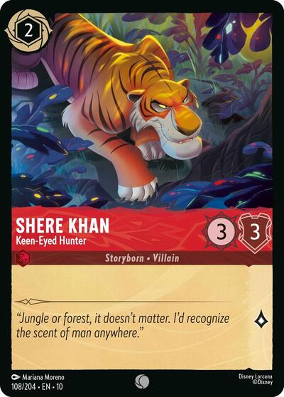 Shere Khan - Keen-Eyed Hunter (Whispers in the Well) Near Mint
