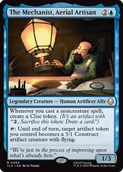 The Mechanist, Aerial Artisan (Avatar: The Last Airbender) Near Mint Foil