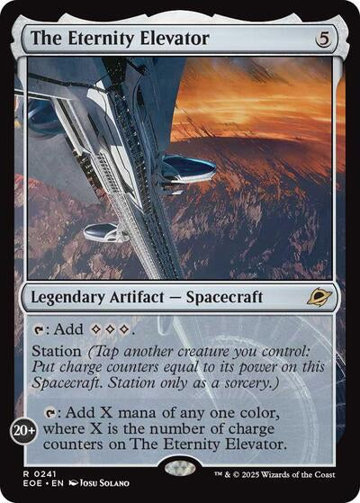 The Eternity Elevator (Edge of Eternities) Near Mint Foil