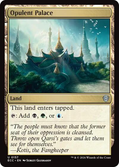Opulent Palace (Commander: Lorwyn Eclipsed) Near Mint