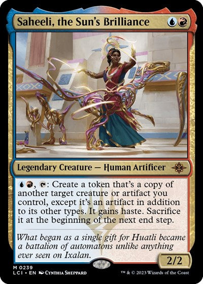 Saheeli, the Sun's Brilliance (The Lost Caverns of Ixalan) Near Mint