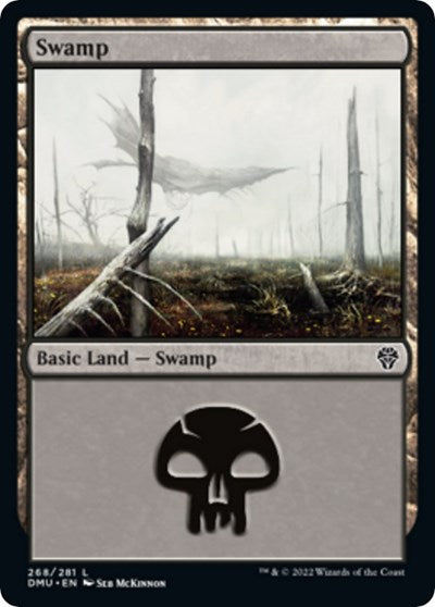 Swamp (268) (Dominaria United) Near Mint