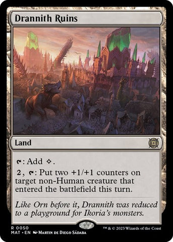 Drannith Ruins (March of the Machine: The Aftermath) Near Mint